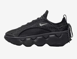 Nike Womens Flyknit Bloom Black/Black/Metallic Athletic Shoes!!(6)fd2149 - $94.99