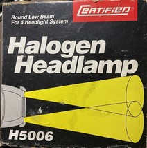 H5006 Round Low Beam Certified Sylvania Basic Sealed Beam Headlight - $5.89