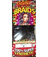 Calypso Jumbo Braids 100% Synthetic Straight 60 In Hair Extensions  - $9.45