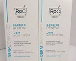 Roc Barrier Renew PM Moisturizer Hydrates at Night 2.5 fl  oz. lot of 2 New - £19.77 GBP