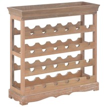 vidaXL Brown Wine Storage Cabinet 27.6"x8.9” - Holds 28 Bottles, Sliding - €118,12 EUR