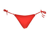 AGENT PROVOCATEUR Womens Bikini Bottoms Robbie Plain Red Size S - $75.31
