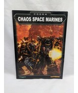 *DAMAGED* Warhammer 40K Chaos Space Marines Codex Army Book - $8.01