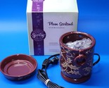 Scentsy Holiday Collection Plum Garland Electric Wax Warmer - New In Box... - $34.97