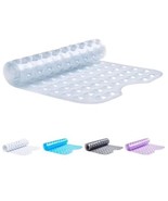 TranquilBeauty Non-Slip Bath Mat with Suction Cups | Clear 100x40cm/40x1... - £12.91 GBP