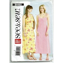 Butterick See and Sew Sewing Pattern 4493 Misses Petite Dress Size 6-10 - £6.65 GBP