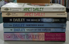 Janet Dailey The Bride Of the Delta Queen To Tell The Truth Louisiana Alaska  X6 - £13.28 GBP