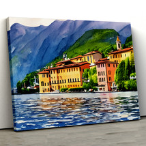 Lake Como Italy 21,Landscape Canvas Wall Art, Art Print - £28.21 GBP+