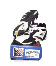 NOS Vtg 90s Converse 24/7 Lo Cross Trainer Sneakers Shoes White Purple M... - $79.15