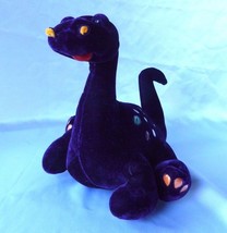 BJ Toy Co Purple Dinosaur Plush Stuffed Animal 9 inches - £7.66 GBP