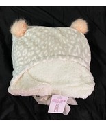 Primark Hoode Fleece Blanket Throw w/PomPoms 120cm x 150cm 59&quot; x 49&quot; New - €30,61 EUR
