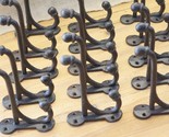 20 LONG RUSTIC ACORN COAT HOOKS HAT HALL TREE ENTRY WAY RESTORATION LARG... - $59.99