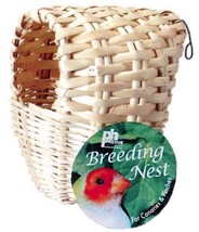 Prevue Parakeet All Natural Fiber Covered Bamboo Nest - £8.61 GBP