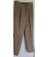 NWT Womens Plus 18 Personal Brown Wool Lined Business Casual Pants with ... - €16,14 EUR