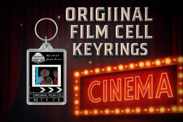 Back to the Future Original Film Cell Keyring Stunning Gift Memorabilia - $11.65