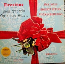 Firestone-Jack Jones-Your Favorite Christmas Carols Vol. 6-LP-1963-VG+/VG+ - £7.89 GBP