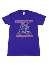 Tennessee Jed Pimpgrass SMALL Blue Grass T-Shirt Banjo Cat Music Jed Fisher - $21.77