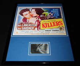 Burt Lancaster Facsimile Signed Framed The Killers 11x14 Poster Display - $49.49