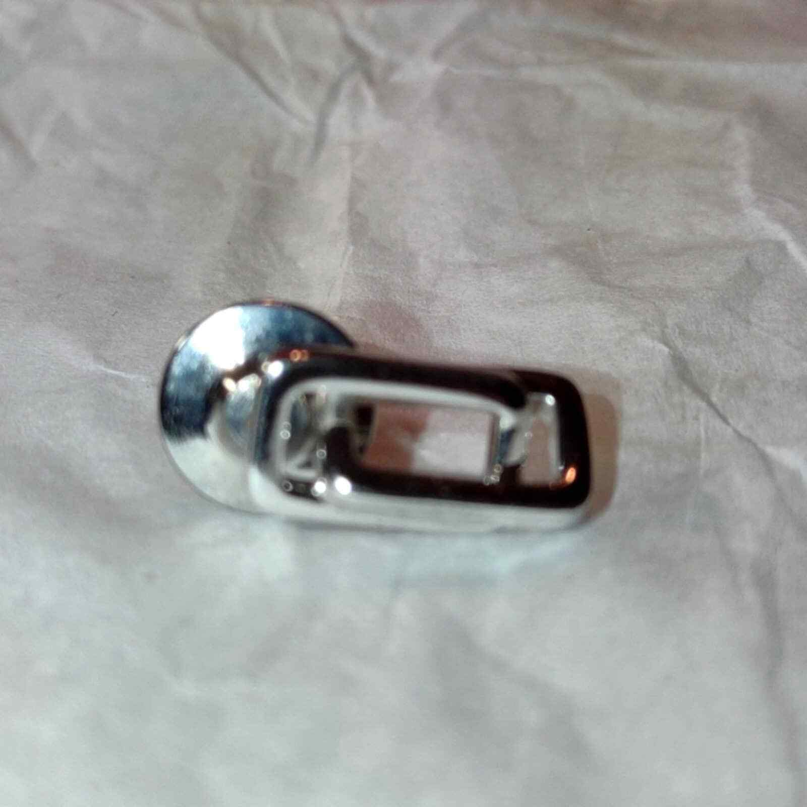 Stunning men&#39;s vintage abstract silver tie pin - $27.72