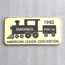 American Legion Convention 1982 Post 28 Durango Train Pin - £9.76 GBP
