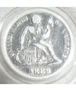 1889 Liberty Seated Dime, silver - $49.49