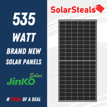 New Jinko Solar Tiger Pro 72HC-TV JKM535M-72HL4-TV 535W Mono 535 Watt Pa... - $200.00