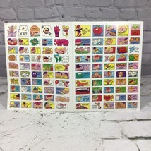 Vintage 80’s Troll Sticker Pages Sheet lot Motivational Schoolwork Prize - £11.77 GBP