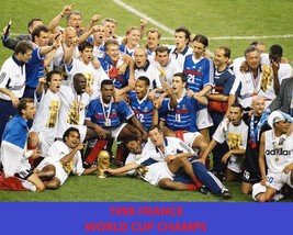 1998 France 8X10 Team Photo Soccer Picture World Cup Champs - £3.93 GBP