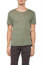 J BRAND Mens T-shirt Grandpa Slim Fortress Cosy Fit Green Size XS JB001223 - £27.84 GBP