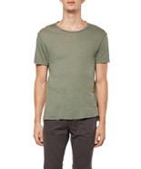 J BRAND Mens T-shirt Grandpa Slim Fortress Cosy Fit Green Size XS JB001223 - £27.87 GBP
