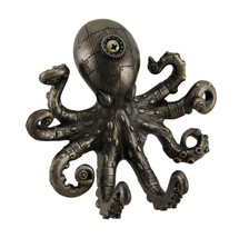 Antique Bronze Finish Steampunk Octopus Wall Hook - $29.69