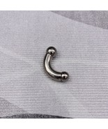 In Stock Gauge/Thickness 9mm Titanium Body Jewelry Bent Barbell - $47.86 CAD