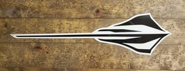 C8 Corvette Black Stingray Logo Metal Sign - 35&quot; x 9&quot; - £71.92 GBP