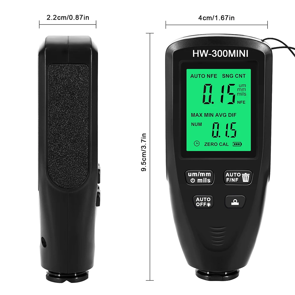 Car Paint Coating Thickness Gauge Car Paint Electroplate  Coating Thickness Test - $108.00