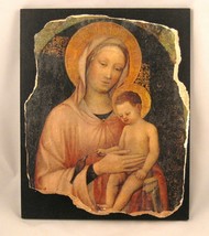 Icon The Madonna &amp; Child- Jacopo Bellini - RARE Medium Replica #17-01 - $1,150.48 MXN