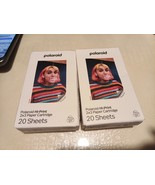 2 Pack Polaroid - Hi·Print 2x3 Paper Cartridge - 20 Sheets Each Total 40 - $450.19 MXN