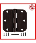 Elegant 3.5-Inch Oil Rubbed Bronze Door Hinges for Superior Home Security - $119.82 CAD