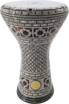 Gawharet El Fan Classic 17&quot; Mother of Pearl Darbuka Drum - $254.00