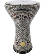 Gawharet El Fan Classic 17&quot; Mother of Pearl Darbuka Drum - $254.00