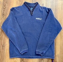 Alf Sweater X-Large Blue Pullover Vintage USA Made Hike Climb,EUC - $31.68