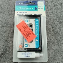TEAC Cleanmatic Cassette Tape Head Cleaner QP-001 Vintage Used No Solution  - £5.34 GBP