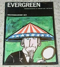 Evergreen Magazine Counterculture Vintage 1967 Anti War - £39.95 GBP