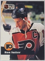 1991-92 Pro Set Hockey French #178 Ron Sutter Philadelphia Flyers - $3.91