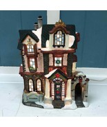 Grandeur Noel Victorian Village Restaurant Christmas 1999 Vintage with l... - $960.12 MXN