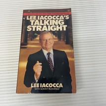 Lee Iacocca&#39;s Talking Straight Biography Paperback Book from Bantam Books 1989 - £9.58 GBP