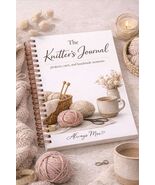 Knitting Project Journal - Cozy Knitters Planner - Yarn Stash &amp; Project ... - $34.99