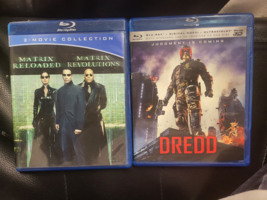 The Matrix Reloaded / The Matrix RevolutION + DREDD Blu-ray - £8.75 GBP
