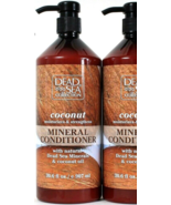1 Dead Sea Collection 30.6 Oz Coconut Moisturizing Mineral Conditioner W... - $379.94 MXN