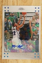 NBA 2007-08 Topps Chrome Rookie Auto Basketball Card #154 Morris Almond 489/539 - £8.03 GBP