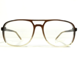 Jubilee Eyeglasses Frames J5902 BROWNFADE Clear Square Full Rim 53-16-140 - $37.18